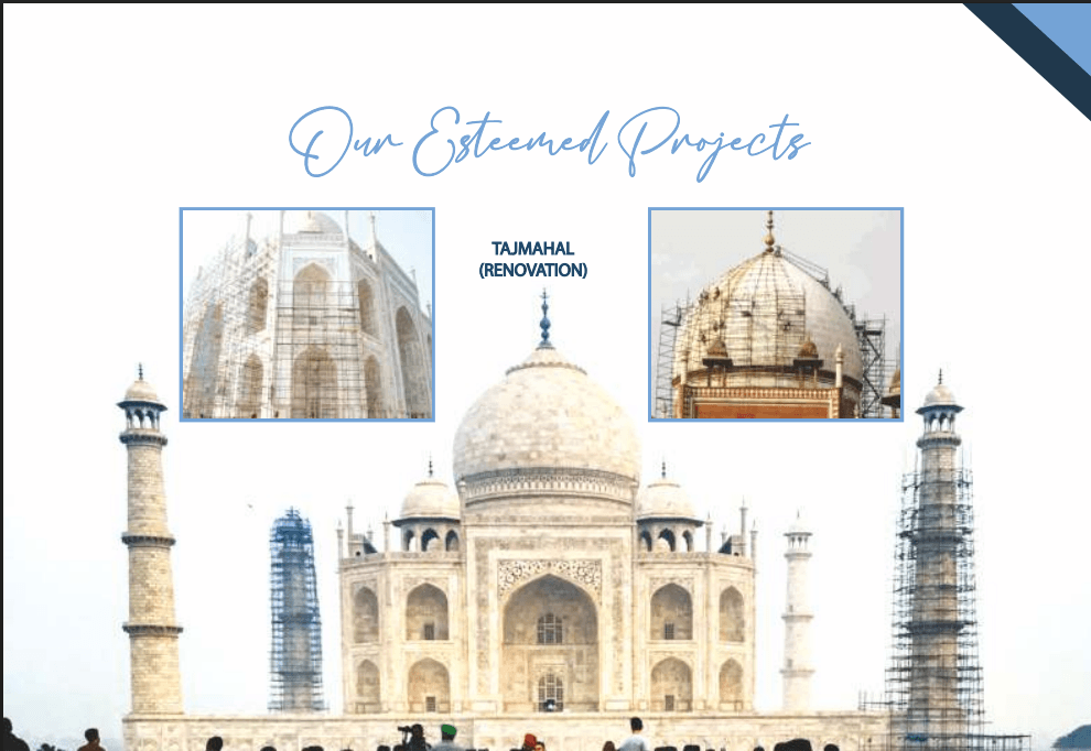 Taj Mahal Heritage Renovation